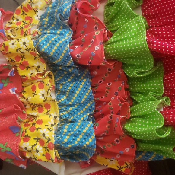 Vintage 70s Young Miss Morton Prairie Folk Peasant Cottage Grandma Maxi Dress - Picture 4 of 8